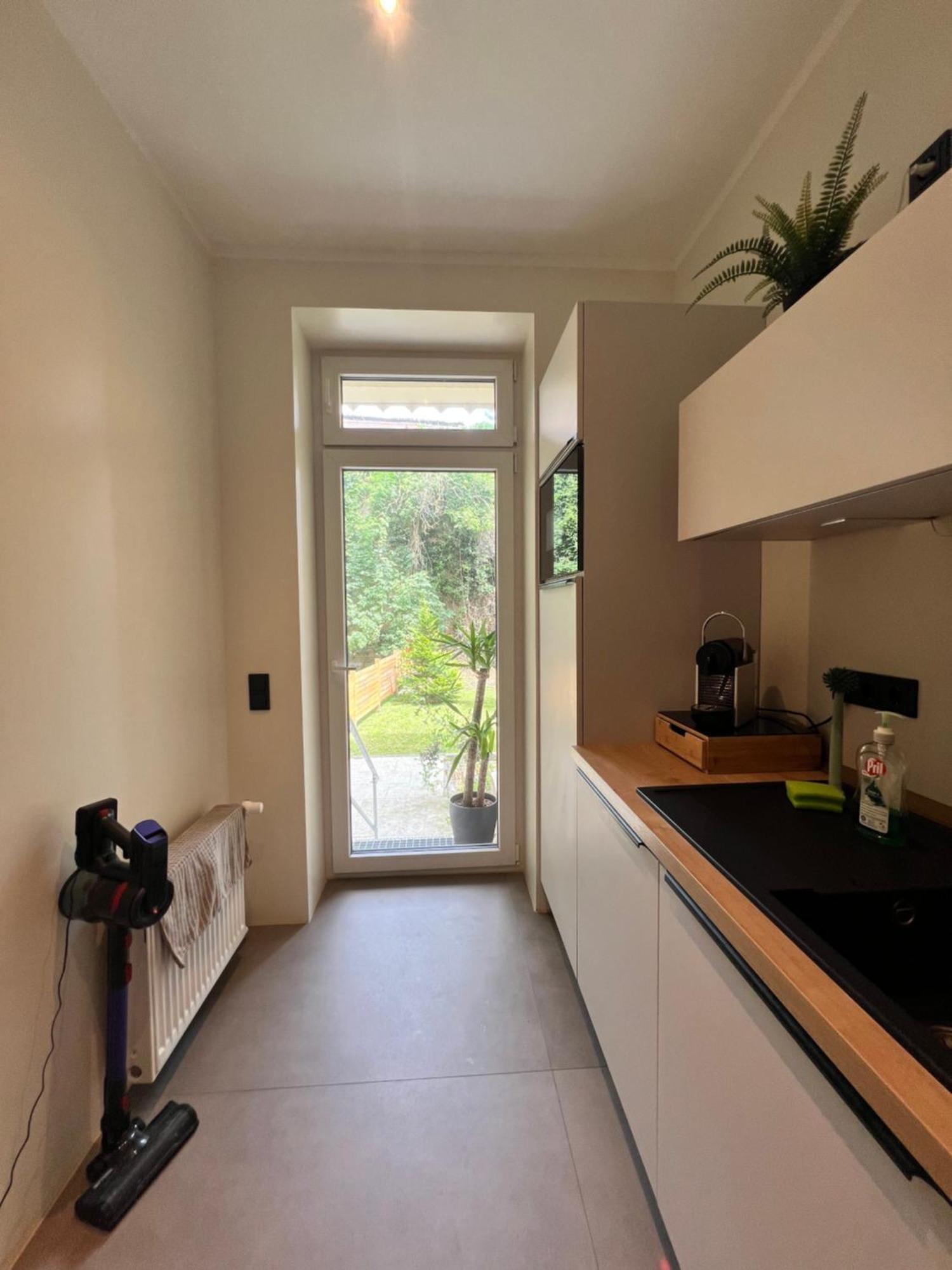Soul-Apartment Terrasse Privat-Parkplatz Boxspringbett 55Zoll Tv Wlan ไลป์ซิก ภายนอก รูปภาพ